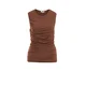 WE Fashion Top rjasto rjava