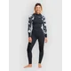 Roxy 4/3 Swell Natural Front Zip Wetsuit hibiscus real