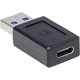 Manhattan Manhattan USB 3.1 (Gen 2) adapter [1x Moški konektor USB 3.1 tipa A - 1x Ženski konektor USB-C™]