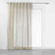 Rjava prosojna zavesa 140x240 cm Haltona – douceur dintérieur