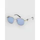 Roxy Seabreeze Shiny Silver Sunglasses blue