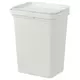 HALLBAR Kanta s poklopcem, svetlosiva, 10 l