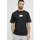 Bombažen pižama t-shirt Calvin Klein Underwear črna barva