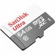 SanDisk Ultra MicroSDXC spominska kartica, 64 GB, UHS-I + SD adapter