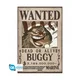 Poster Abysse One Piece Wanted Buggy Wano - 52 x 38 cm