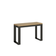 Itamoby ITAMOBY Tecno Double (120/200x45/90) - hrast, barva nog: antracit - preklopna jedilna miza, (20843013)