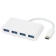 MicroConnect USB-C večportni adapter