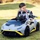 Dečiji automobil na akumulator - Lamborghini Huracán Premium Sivi ( 13781 )