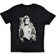 Pink Majica Painty Unisex Black 2XL