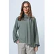 Trend Alacati Stili Ženska bluza Alc-X14653, Kaki