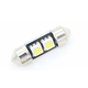 M-LINE žarnica LED 12V C5W 31mm 2xSMD 5050 CANBUS, bela, par