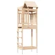 Vidaxl Igralna stolpnica Rjava 52,5 x 85 x 238 cm Masivno borovo les