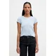 G-Star kratka ženska majica bombažna Overdyed eyben slim v t 2.0