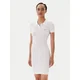 Tommy Jeans Pletena obleka Pointelle DW0DW20874 Écru Slim Fit