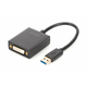 USB 3.0 to DVI Adapter, 1080p Input USB, Output DVI