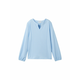 TOM TAILOR Bluza, modra