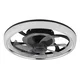 Globo 03644 - LED prigušiva plafonski ventilator CIRILLA LED/30W/230V 2700-6000K + DO