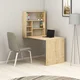 Hanah home Radni sto 59x80,2x16cm Hrast