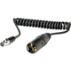 Kabel Shure - WA451, TA3F/XLR, 0.3m, crni