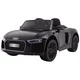 RAMIZ Audi R8 Spyder črna baterija + daljinski upravljalnik + EVA + počasen zagon + MP3 radio