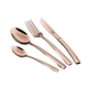 Shumee 24-DELNI SET JEDILNEGA PRIBORA. SIJAJ BERLINGER HAUS ROSE GOLD BH-2637, (21384684)