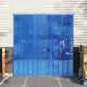 shumee Zavesa za vrata modra 200 mm x 1,6 mm 50 m PVC
