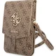 Mini torbica Guess GUWBG4GFBR PU 4G Metal Logo - rjava