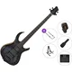 Sire Marcus Miller M7 Swamp Ash-4 2nd Gen Premium SET Transparent Black Električna bas kitara