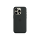 Apple iPhone 15 Pro silicone case with MagSafe Black