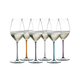 RIEDEL FATTO A MANO Set čaša za šampanjac, 6 komada, 459ml, Šarene