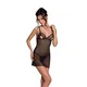 Ženska sexy haljina Lovelia Chemise, Crna