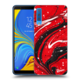 Crna silikonska maskica za Samsung Galaxy A7 2018 A750F - Red black