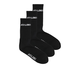 Set of three pairs of mens black socks Jack & Jones JACMELVIN