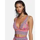 love & roses Bikini zgornji del petrol/magenta/malina/bela