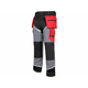 LAHTI PRO delovne hlače, črno sive rdeče, 3XL L4050506