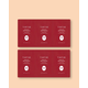 Tirtir Mask Fit Red Cushion 6 Shade Trial Kit - 1 g * 6 kos No.29N, 30N, 31N, 33N, 33W, 34W