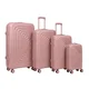 Set kofera 4u1 u roze boji - Ripple dezen