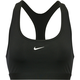NIKE Športni nederček SWOOSH, črna