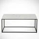 Hanah Home Cosco Marmo Klub sto, 95x43x55cm, Beli