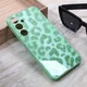 Torbica Shiny glass za Samsung S926B Galaxy S24 Plus svetlo zelena