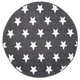 Chemex Preproga Luxury Circle Short Hair L896B Bela Siva