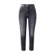 ONLY Kavbojke črn denim