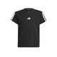 ADIDAS SPORTSWEAR Funkcionalna majica Essentials črna/bela
