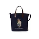 Polo Ralph Lauren Nakupovalna torba BEAR bež / mornarska / svetlo rjava / bela