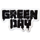 Green Day 21st Century Breakdown B&W Logo Iron-On Patch