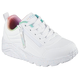 Skechers Patike za devojčice Uno Lite - Vivid Splash, 310370L-WMLT, Bele
