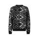 Volcom Pulover ZAGNER črna/off-bela