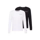 Champion Authentic Athletic Apparel Majica, črna, bela