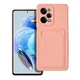 CARD CASE za XIAOMI Redmi NOTE 12 PRO 5G pink