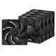 Ventilator 140mm ARCTIC P14 Pro PST - 5 Pack, ACFAN00319A